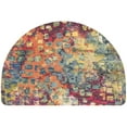 thumbnail image 2 of Unique Loom Comfort Mat Collection - Jardin (2'  x 3' Hearth Multi/Beige), 2 of 5