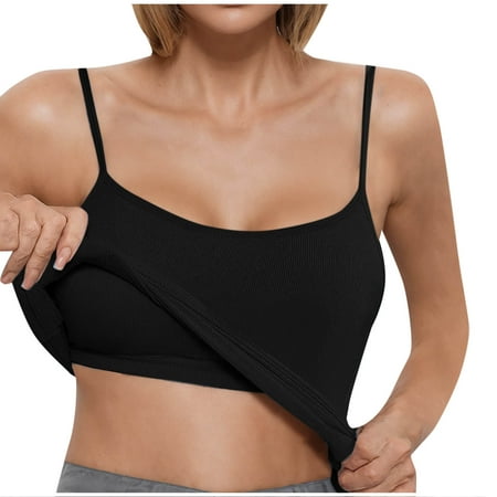Cleaning Summer Tank Tops for Women Knitted Stripe Strapless Camisole Pure Basic Sleeveless Tops Slim Fitted Camis Full Coverage Shelf Bras Workout Yoga Tunics Blouses Bulid In Bra