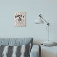 thumbnail image 2 of Stupell Industries Honey Bee Rustic Farm Textured Word Design Wall Plaque Art by Stephanie Workman Marrott, 2 of 6