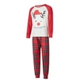 thumbnail image 2 of Family Matching Christmas Pajamas, Baby Romper/Tops + Pants Set, 2 of 8