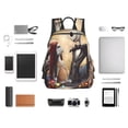 thumbnail image 4 of Goofa The Nightmare Before Christmas Pattern School Backpack for Students – Tear-resistant Bag Spacious, Comfortable, and Stylish Backpack with Multiple Pockets, 4 of 7