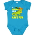 thumbnail image 3 of Inktastic Iguana Funny Pet Boys or Girls Baby Bodysuit, 3 of 5