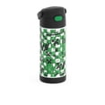 thumbnail image 4 of Thermos Kids Stainless Steel Funtainer Water Bottle with Straw, Dishwasher Safe, Leak Proof, Minecraft, 14 Fluid Ounces, 4 of 8