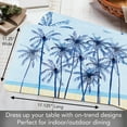 thumbnail image 3 of CounterArt "Laguna Palms" 4-Pack Reversible Tabletop Placemats, 3 of 7