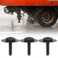 thumbnail image 2 of 10pcs Guard Liner Wheelhouses Liner Splashes Shield Bolts Screws Metal Bolts Screws Automotive Trim Fastener for Automotive, 2 of 4