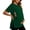 Green, variant on BRGZLK Womens Breastfeeding Shirts 2026 Hidden Zipper Short Sleeve Oversize Maternity Nursing Tops Trendy Solid Color Side Split Pregnancy T-Shirt Black XL
