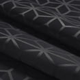 thumbnail image 2 of Safdie & Co. Rideau Tissé Noir Total 54X84L Noir Geo, 2 of 2