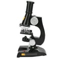 thumbnail image 2 of Chemical Microscope, Easy To Operate LED Biological Microscope School Educational Microscope Toy  For Laboratory For Home Black, 2 of 8