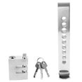 thumbnail image 4 of IDEANATEGRATE 1Pcs Anti-theft Car Lock with 8.7x3.5x1.2in Size for Clutch and Brake Pedals, 4 of 8
