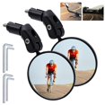 thumbnail image 3 of Ettsollp Bike Handlebar Mirror 1 Pair Convex Lens Adjustable Wider View Bicycle Rearview Mirrors Bike Accessories Bike Rearview Mirror, 3 of 8