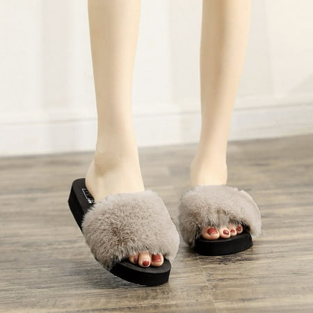 

Fidelma Women s Slippers Summer Women Sandals Non-Slip Casual Sandals Wedges Beach Slippers Shoes Beige 37