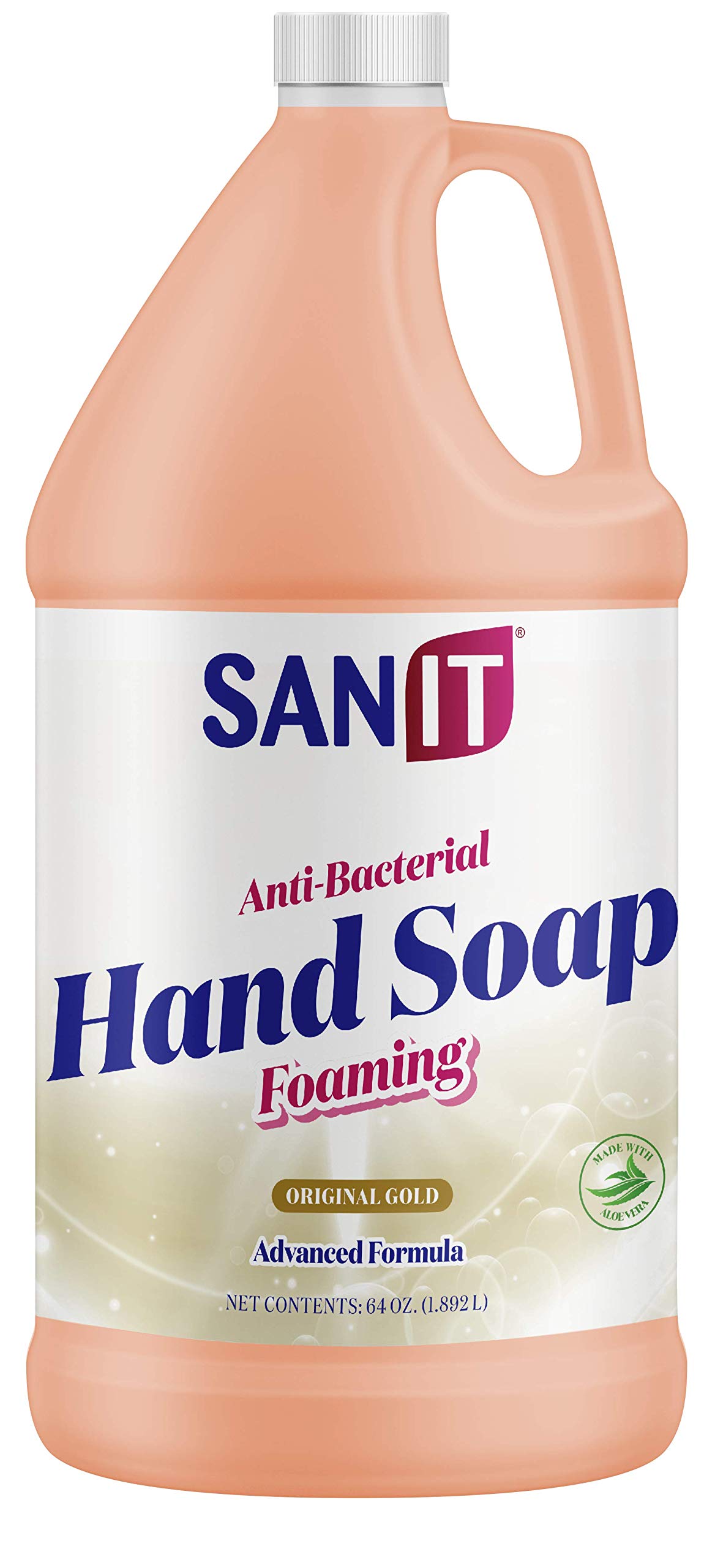 Sanit Antibacterial Foaming Hand Soap Refill Advanced Formula with Aloe Vera and Moisturizers