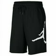 thumbnail image 2 of Nike Jordan Jumpman Logo Fleece Shorts (Black/White) Size L, 2 of 2