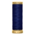 thumbnail image 2 of Gutermann Natural Cotton Dark Royal Blue Thread, 110 Yd., 2 of 2