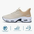 thumbnail image 2 of Women's Flat-toe Platform Walking Shoes, Casual and Fashionable Breathable Tennis Shoes, Simple and Easy To Wear, Durable and Comfortable, 2 of 7