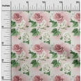 thumbnail image 1 of oneOone Polyester Spandex Blush Pink Fabric Florals Craft Projects Decor Fabric Printed By The Yard 56 Inch Wide, 1 of 4