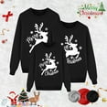 thumbnail image 2 of Fiaer Matching Family Christmas Sweatshirt Xmas Funny Pullovers Long Sleeve Crew Neck Loose Fit Trendy Holiday Tops Kid 110, 2 of 4