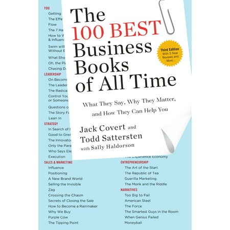 The 100 Best Business Books of All Time : What They Say, Why They Matter, and How They Can Help (Best Business Autobiographies Of All Time)