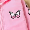 thumbnail image 6 of Ccpelsie Girl Fall Outfit Toddler Girl Winter Clothes Long Sleeve Top and Flared Pant 2-Piece Clothing Set for Kid(Pink,5-6 years), 6 of 9