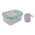 thumbnail image 1 of Rice Container Kitchen Dry Food Rice Storage Box Airtight Rice Dispenser Rice Storage Bin Household Cereal Dispenser Bucket Small 5kg Capacity Green, 1 of 5