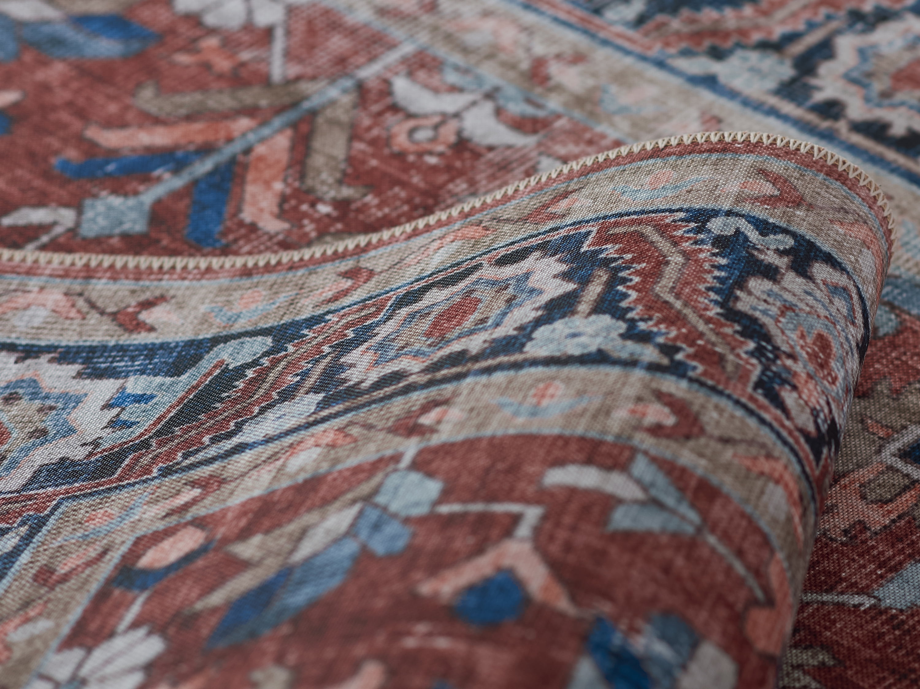 Novogratz by Momeni Doheny Diana Polyester Rust Area Rug 2' X 3'