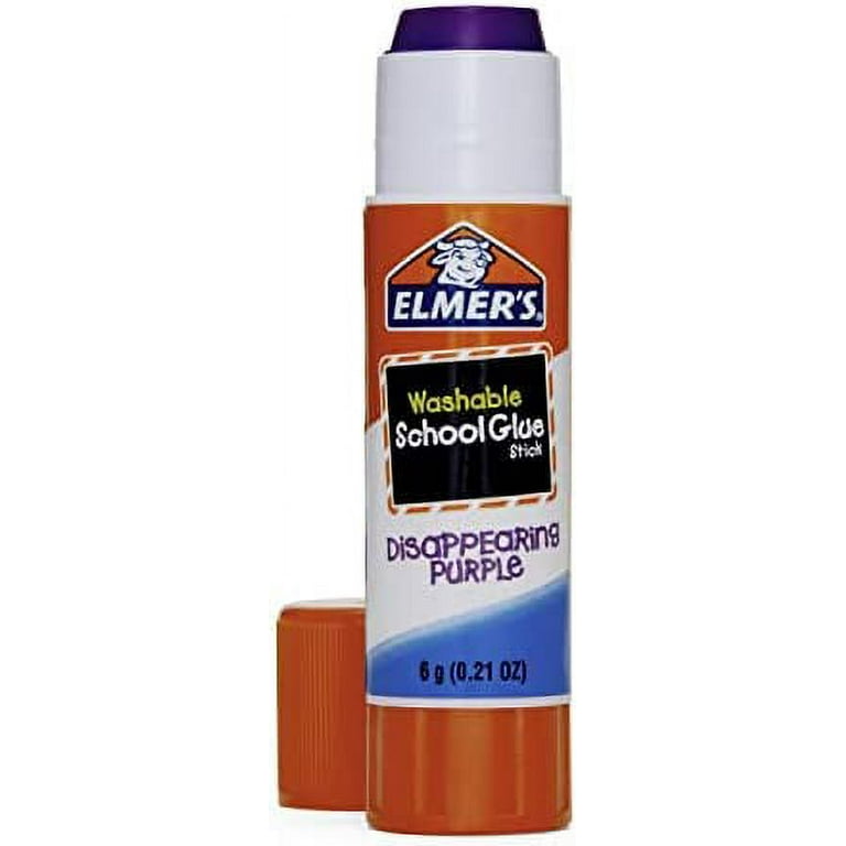 12 Packs: 3 ct. (36 total) Elmer's® Disappearing Purple School Glue Sticks