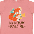 thumbnail image 4 of Inktastic Memaw Loves Me Fox Grandchild Boys or Girls Toddler T-Shirt, 4 of 5
