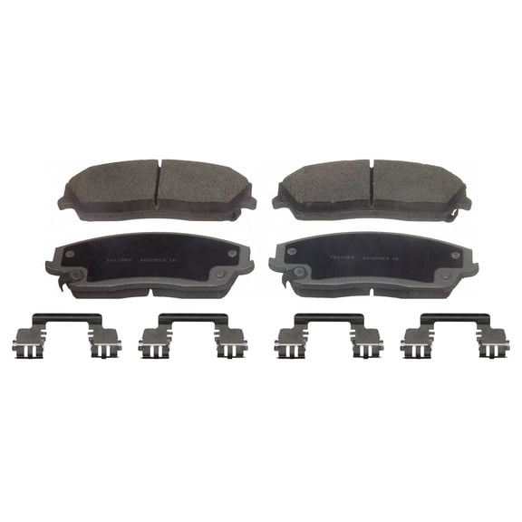 Wagner ThermoQuiet QC1056 Ceramic Disc Brake Pad Set Fits select: 2005-2006 CHRYSLER 300C, 2006-2015 DODGE CHARGER