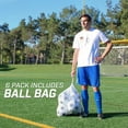 thumbnail image 5 of GoSports Classic Soccer Ball 6 Pack - Size 4 - with Premium Pump and Carrying Bag, 5 of 6