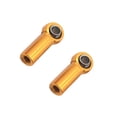 thumbnail image 1 of Vogacara 2 pack/lote aleación M3 junta de extremo de varilla de enlace 3MM agujero de cabeza de bola L 4,5 MM para RC coche camión pieza de Kits de construcción modelo Dorado, 1 of 6