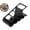 Black, variant on Remote Control Holder, 4 Compartments TV Remoter Caddy Desktop Organizer Holder Storage Fits TV Remotes, Media Controllers, Office Supplies