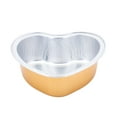 thumbnail image 1 of Pompotops Coupes à Cupcakes en Feuille Coupes à Cupcakes en Forme de Cœur avec Couvercle, Mini Coupes à Cupcakes Coupes de Cuisson de Cuisine 100 Pcs Liquidation, 1 of 2