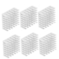 thumbnail image 3 of Disipador de calor de aluminio plateado para CPU, 20 unidades, con adhesivo TP25 x 10 x 25, 3 of 14
