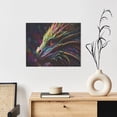 thumbnail image 6 of Susaid Colorful Dragon Head Profile Pattern Canvas Wall Decor Poster Framed Artwork Decoration for Bedroom Home Office Ready to Hang,Horizontal, 6 of 6