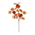 thumbnail image 2 of Dongrere Artificial Fall Branch with Maple Leaf & Pumpkin, Faux Autumn Decorative Stems for Thanksgiving Halloween Mantel Home Table Decor, 23.6 Inch, C, 2 of 6