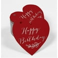thumbnail image 2 of Inkdotpot Real Silver Foil Happy Birthday Tags Favor Hang Paper Tags 100 Pieces, 2 of 8