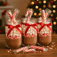 thumbnail image 2 of Mini Peppermint Candy Sticks – 70 Soft Stir Stripes for Hot Cocoa, Coffee, Tea, Baking & Decor – Fat-Free, Sweet Mint Flavor, 2 of 5