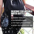 thumbnail image 4 of Faltbare Trinkflasche Granate 580ml, Bpa-frei, Wasserflasche Auslaufsicher, Aus Silikon Lebensmittelecht, Sportflasche Fr Fahrrad, Sport, Festival Mit, 4 of 5