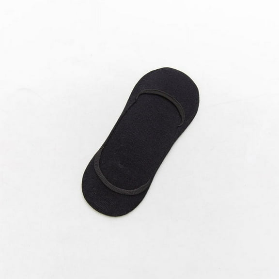 Nvzi -b 10 pairs of No Show Socks Womens - Non Slip Low Cut Ankle - Invisible Liner Socks for Casual & Formal Wear - Soft & Stretchable，Black