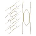 thumbnail image 1 of HONMEET 5pcs Flat Wire Rack Plate Hangers For Hanging Wall Mounting In Commercial Use, 1 of 8