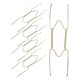 thumbnail image 1 of OULII 5Ud Gancho Para Placas De Con En W Para Colgar En Pared Color Dorado, 1 of 7