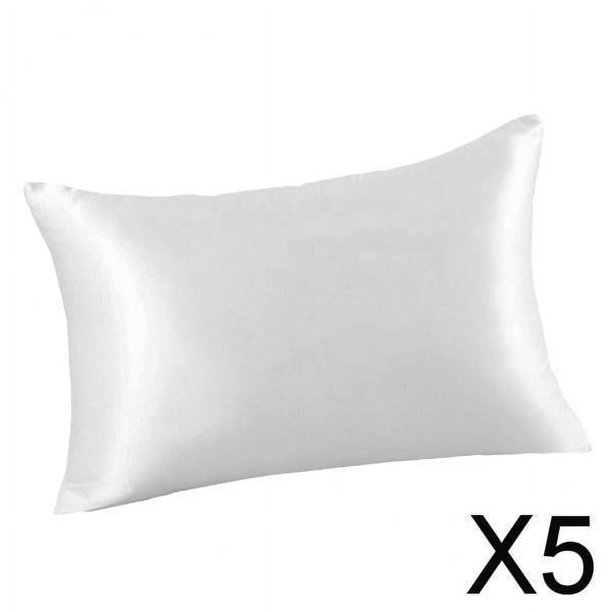 Funda de almohada Soledad de Satén brillante Tamaño Estándar 5 piezas