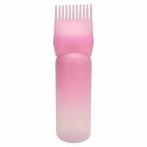 Root Comb Applicator, 6 Ounce Hair Oiling Applicator Bottle Applicator Brush Hair Dye Brush Applicator with Graduated Scale, Profssional Hair Care Supplies,Hair Oil Applicator