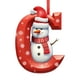 thumbnail image 2 of Adornos Navideños para Árbol con 26 Letras | Decoración Navideña Colgante Personalizada | Material Acrílico | 10 Cm | 26 Piezas | Diseño de Gorro de Papá Noel, 2 of 5