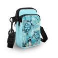 thumbnail image 3 of HELLHERO Turtle Pattern Lightweight Shoulder Purse Women Shoulder Bag with Double Zipper for Small Crossbody Bags, 3 of 7