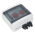 thumbnail image 4 of Caja combinadora solar de 4 cadenas, resistente al agua IP65, con protector contra sobretensiones y fusible de 15 A para sistemas de conexión a red y fuera de red, 500 V CC., 4 of 14