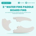 thumbnail image 2 of Surfboard GX Tail Rudder Set Surf Fins Surfboard Tail Rudder Surf Accessories Water Split Fins Paddle Board Fins, 2 of 7