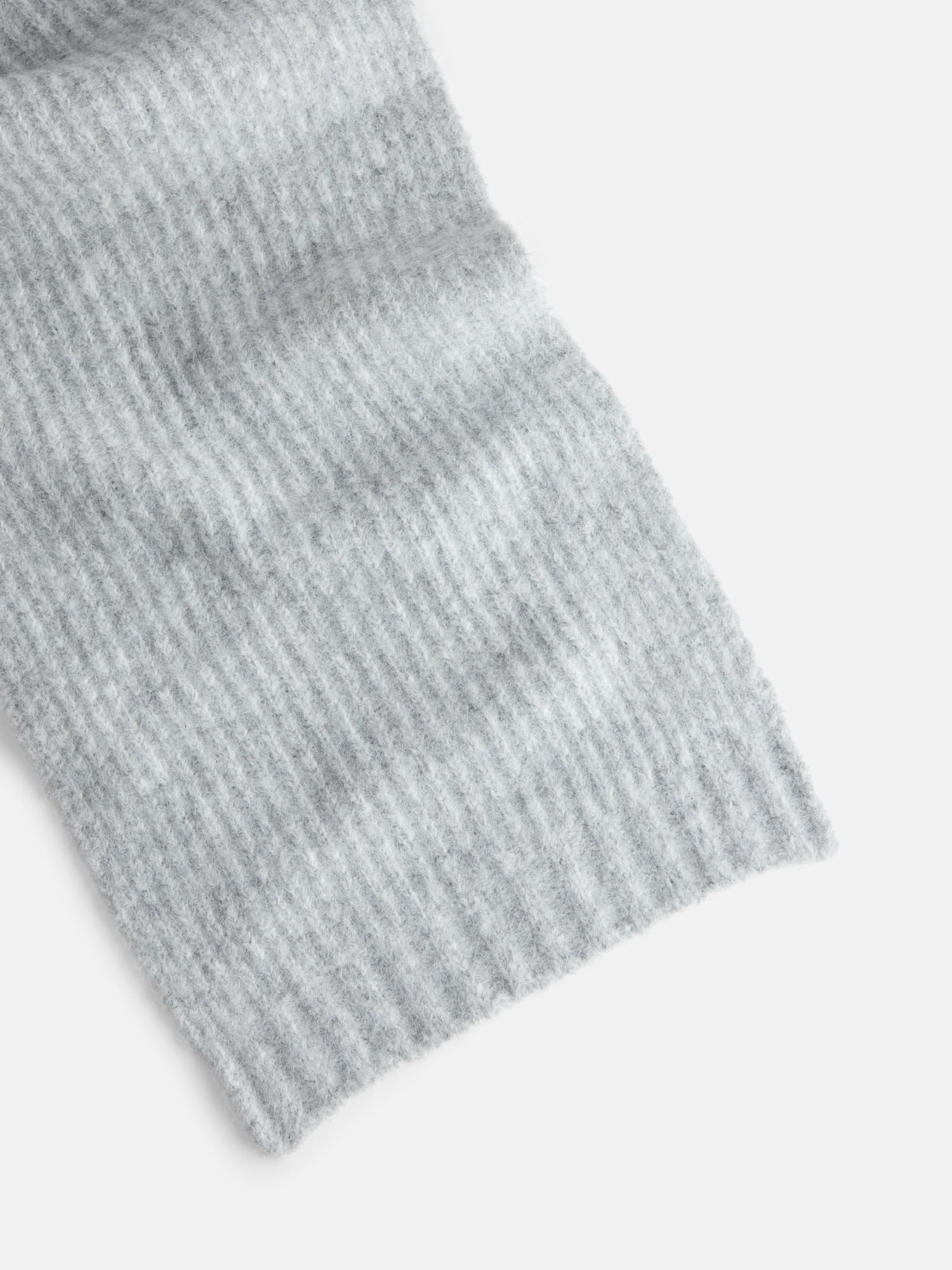 Free Assembly Women's Solid Scarf, Light Grey Heather
