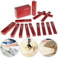 thumbnail image 1 of ZTOO 15Pcs Aluminum Alloy Height Gauge Block High Precision Setup Bars Portable Testing Gauge Block for Router Table Saw Woodworking Accessories, 1 of 8