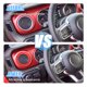 thumbnail image 3 of 4 Uds Embellecedor de ventilación de salida HVAC Unique Bargains Rojo para Jeep Wrangler JL JLU 2018-2023, 3 of 7